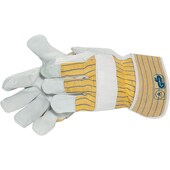 Rindvollleder-Handschuh Natur, Größe 10,5, 12 Paar